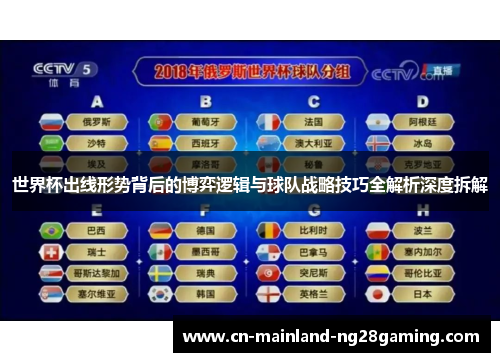 世界杯出线形势背后的博弈逻辑与球队战略技巧全解析深度拆解